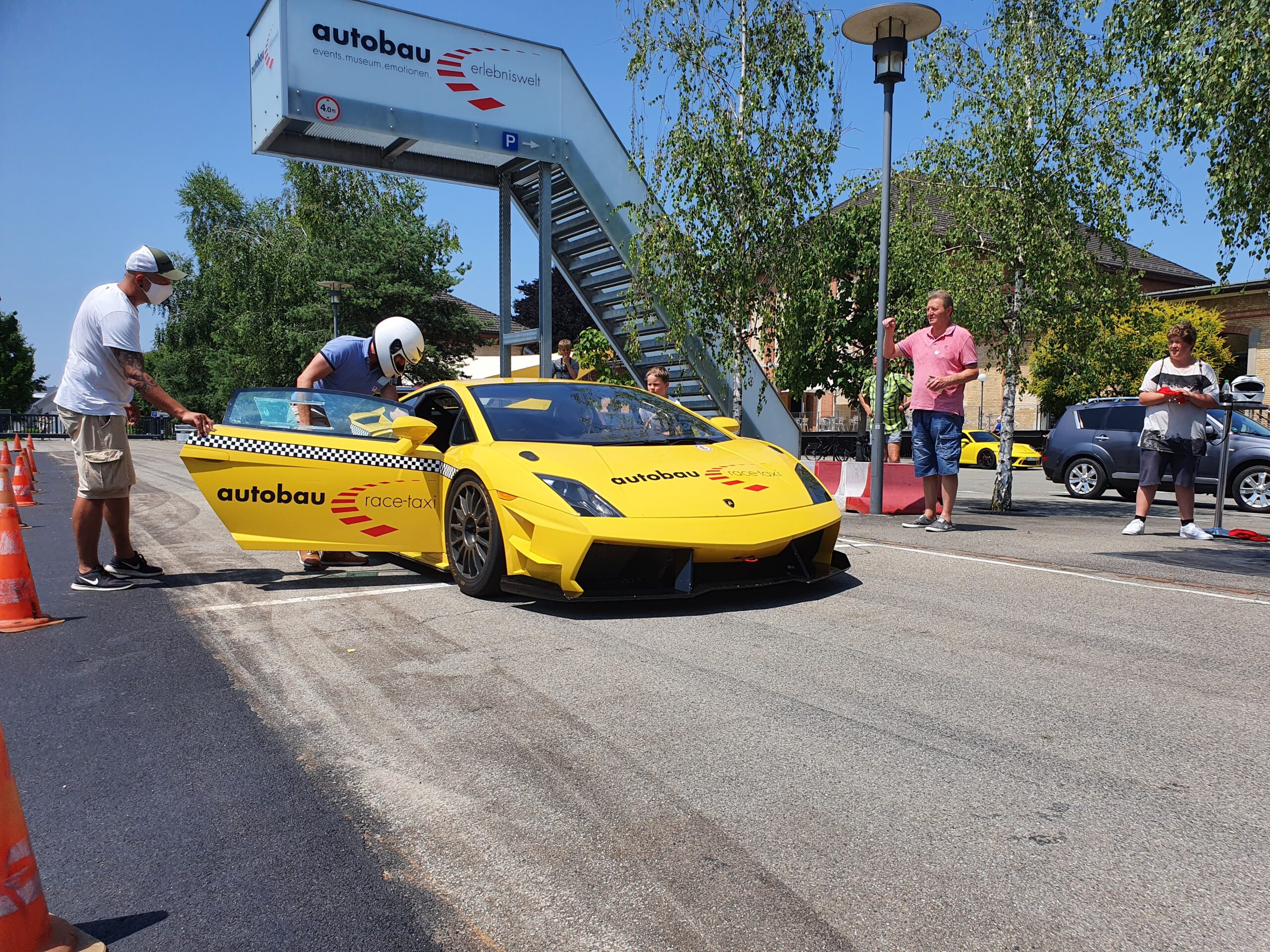Renntaxifahrt