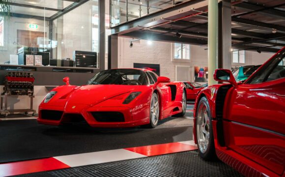 Ferrari Enzo -autobau erlebniswelt